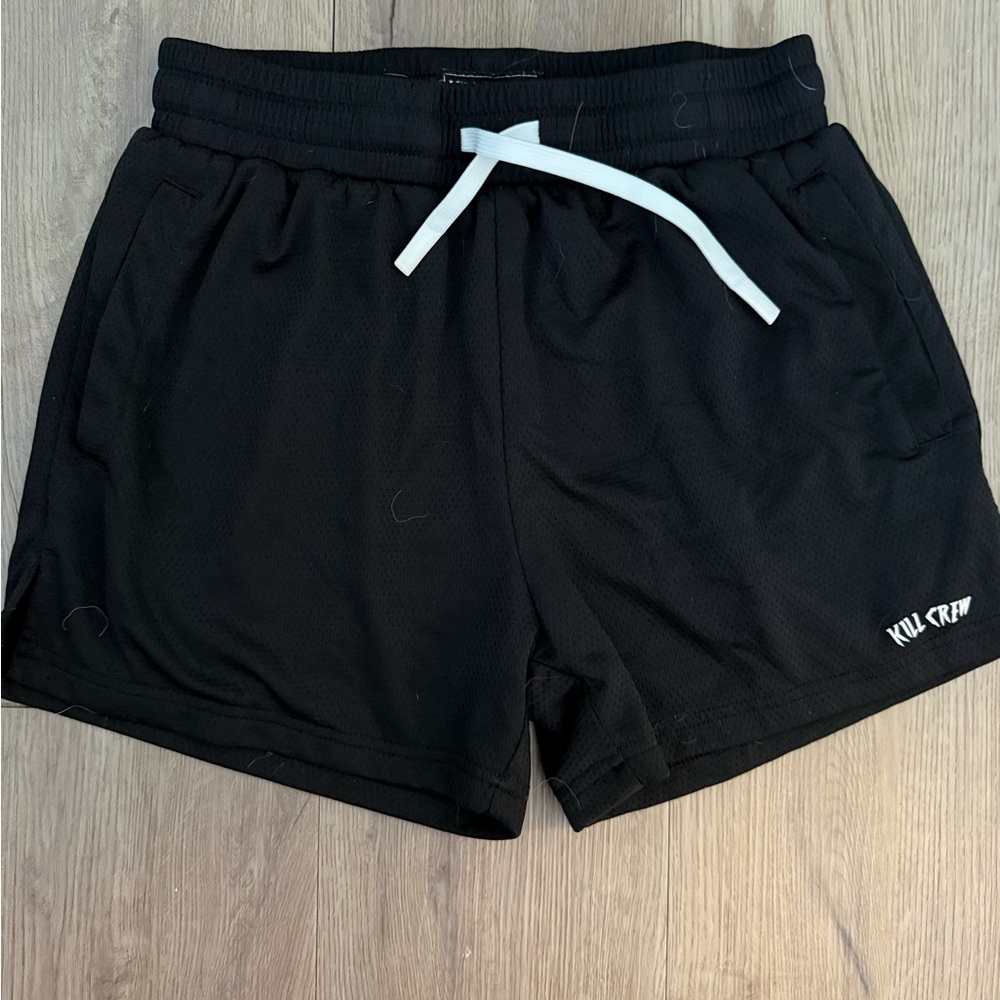 Kill Crew Black Athletic Shorts